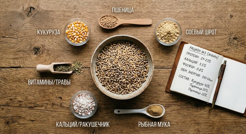 питание перепелов